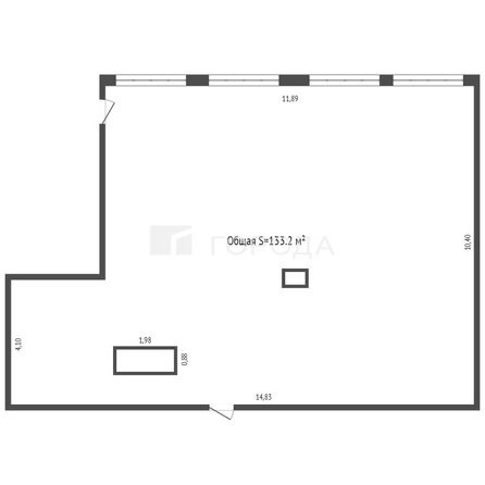
  Сдается офис 133.2 м². Фото 27.