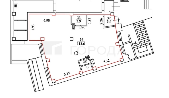 
  Сдается универсальное помещение 124 м², в ЖК Радужный каскад, б/с 19. Фото 12.