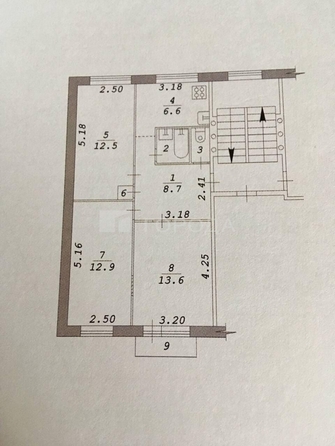 
  Продается 3-комн. квартира 57.9 м². Фото 29.