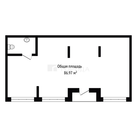 
  Сдается универсальное помещение 86.97 м². Фото 15.