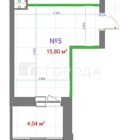 
  Сдается универсальное помещение 15 м², в ЖК На Петухова, дом 2. Фото 15.