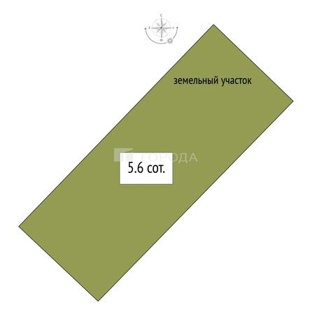 
  Продается земельный участок 5.6 соток. Фото 5.