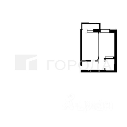 
  Продается 2-комн. квартира 44.1 м², в ЖК Радужный каскад, б/с 19. Фото 15.
