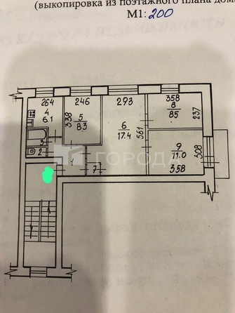 
  Продается 4-комн. квартира 62.2 м². Фото 18.