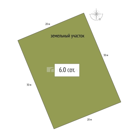
  Продается земельный участок 6 соток. Фото 5.