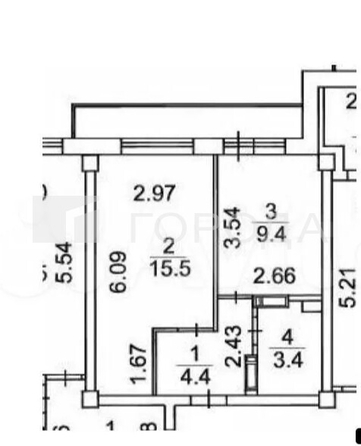 
  Продается 1-комн. квартира 33 м², в ЖК Матрешкин двор, дом 95/4(2). Фото 6.