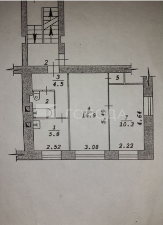 
  Продается 2-комн. квартира 41 м². Фото 18.