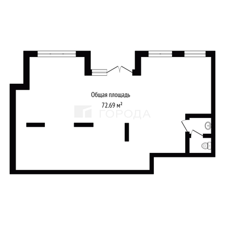 
  Продается универсальное помещение 72.69 м². Фото 6.