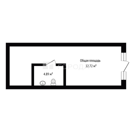 
  Продается офис 32.72 м², в ЖК Balance (Баланс), 1 очередь. Фото 4.