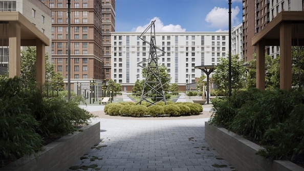 
  Продается 2-комн. квартира 35.5 м², в ЖК 19/56 Кварталы Телецентра, сек 1. Фото 5.