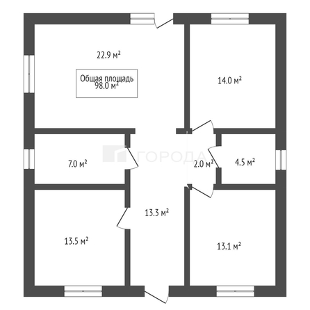 
  Продается коттедж 98 м². Фото 31.