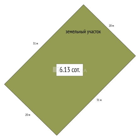
  Продается земельный участок 6.13 соток. Фото 5.