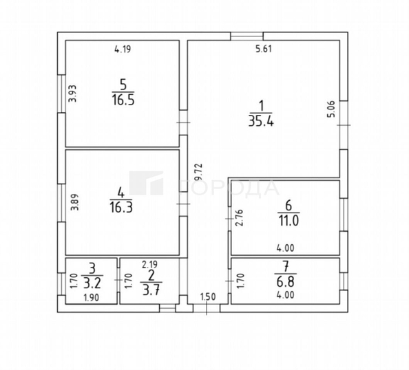 
  Продается дом 100 м². Фото 16.