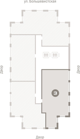
  Продается 3-комн. квартира 170.5 м², в ЖК Европейский берег, дом 44. Фото 2.