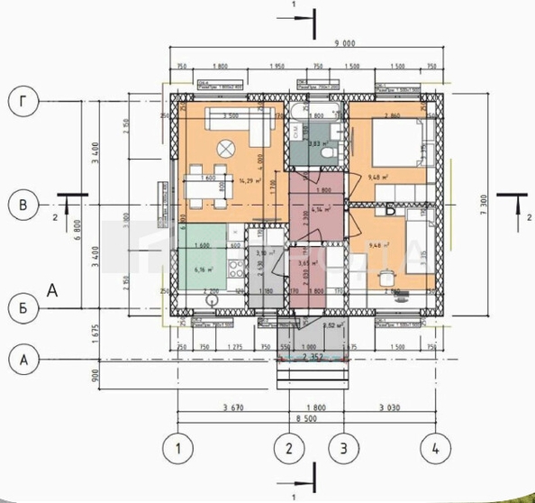 
  Продается дом 54 м², в КП Идиллия. Фото 33.