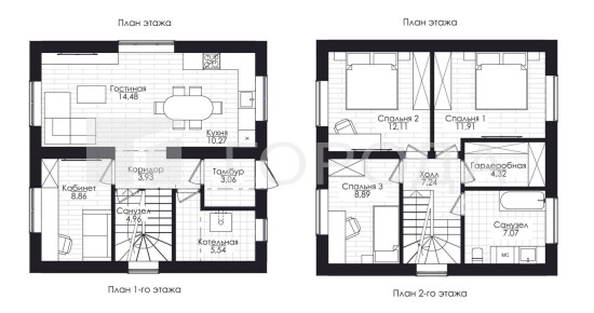 
  Продается дом 100 м². Фото 11.