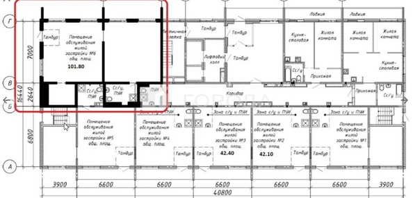 
  Продается универсальное помещение 101.8 м². Фото 5.