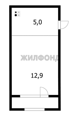 
  Продается студия 26.5 м². Фото 2.