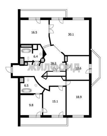
  Продается 4-комн. квартира 146 м². Фото 15.