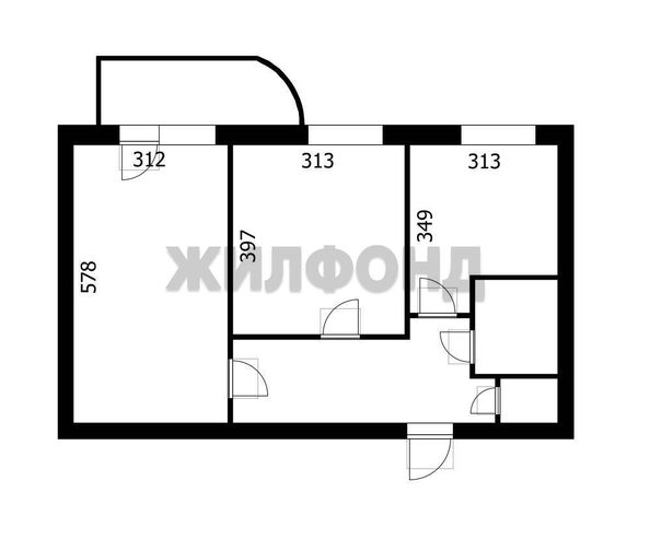 
  Продается 2-комн. квартира 52.7 м². Фото 9.