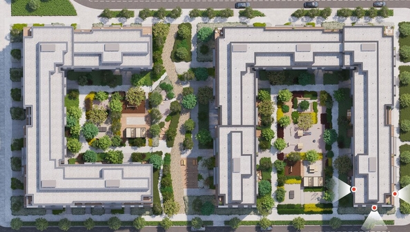 
  Продается 3-комн. квартира 104.37 м², в ЖК Пшеница, 6.1. Фото 2.