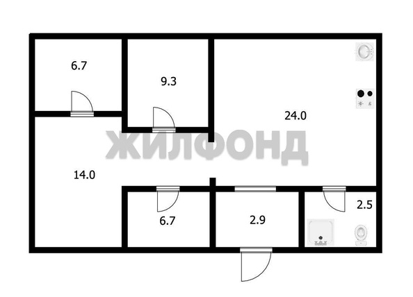 
  Продается дом 70 м². Фото 4.