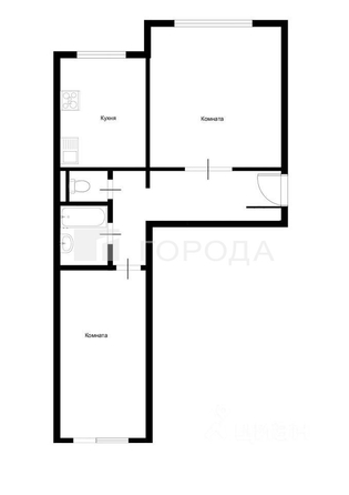 
  Продается 2-комн. квартира 48 м². Фото 9.