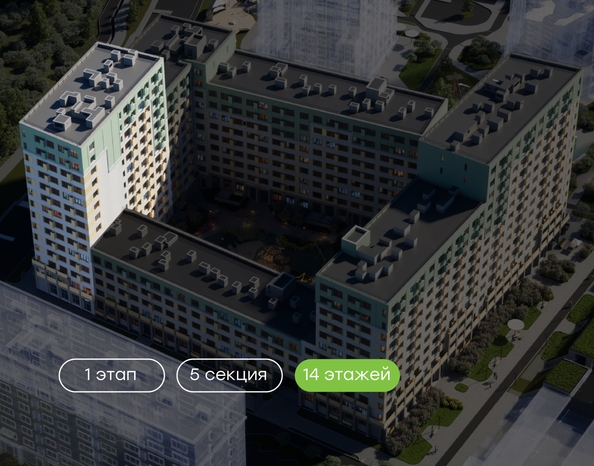 
  Продается студия 26.5 м², в  Природные кварталы Сибирия. Фото 2.