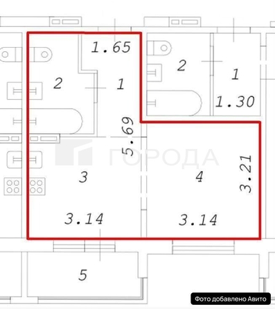 
  Продается студия 31.4 м², в ЖК Цветной бульвар, дом 1. Фото 6.