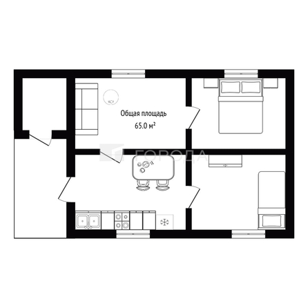 
  Продается дом 65 м². Фото 10.
