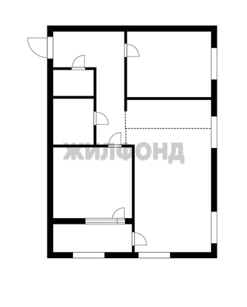 
  Продается 3-комн. квартира 64.9 м², в ЖК Тихомиров, башня А. Фото 2.