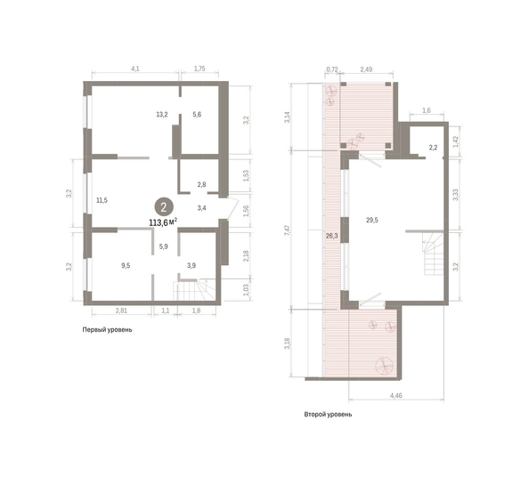 
  Продается 3-комн. квартира 111.4 м², в ЖК Пшеница, дом 4. Фото 1.