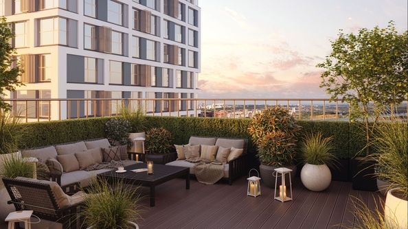 
  Продается 2-комн. квартира 49.6 м², в ЖК Горская Лагуна, корпус 1. Фото 1.