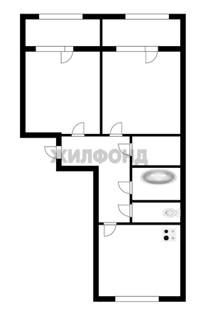 
  Продается 2-комн. квартира 61.9 м². Фото 3.