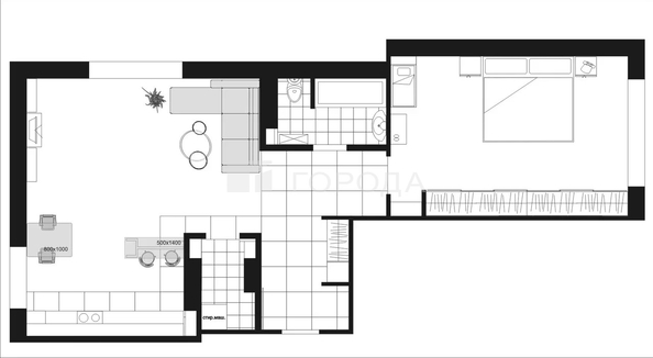 
  Продается 2-комн. квартира 63.7 м². Фото 9.