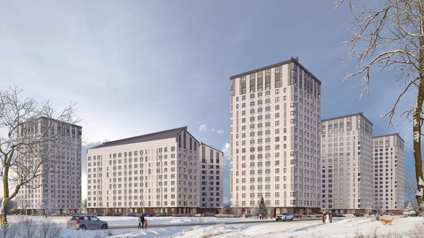 
  Продается 2-комн. квартира 50.98 м², в ЖК 12 дворов, дом 1. Фото 3.