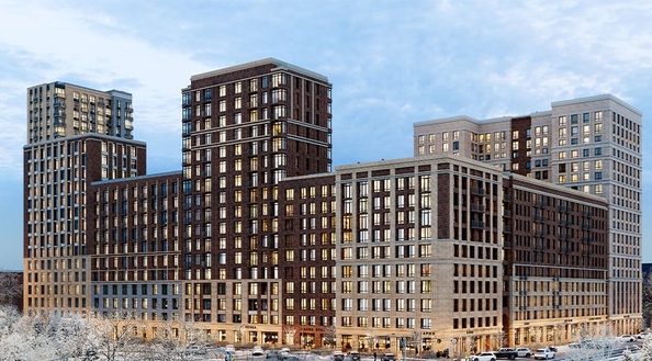
  Продается 2-комн. квартира 56 м², в ЖК 19/56 Кварталы Телецентра, сек 2. Фото 2.