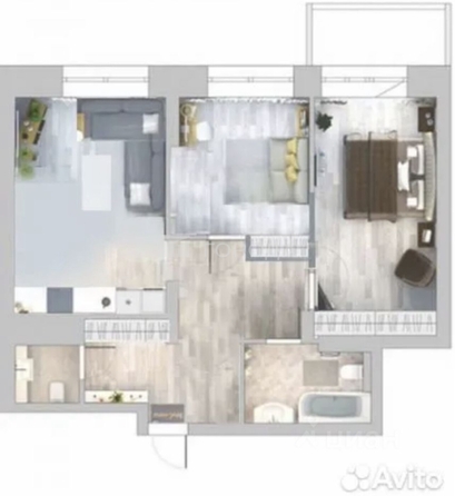 
  Продается 3-комн. квартира 73 м², в ЖК Оазис, дом 30 б/с Б. Фото 21.
