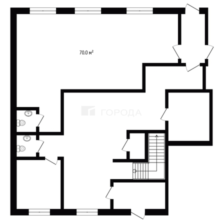 
  Сдается торговая площадь 70 м². Фото 2.
