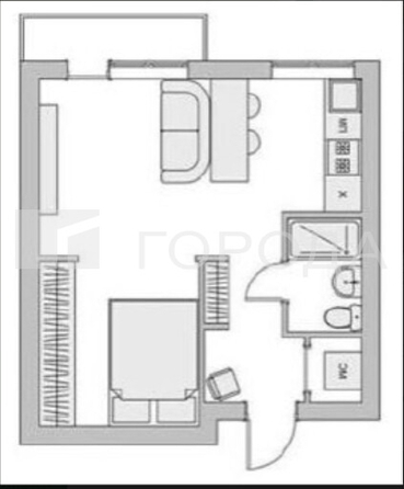 
  Продается 1-комн. квартира 31.2 м². Фото 17.