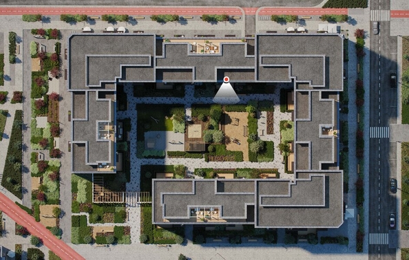 
  Продается студия 36.2 м², в ЖК Пшеница, дом 3. Фото 1.
