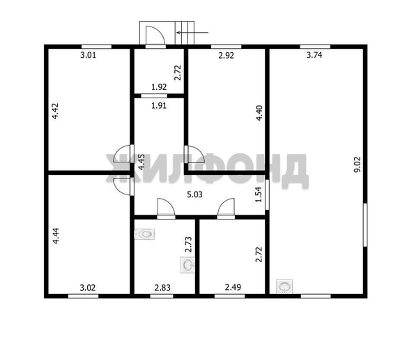 
  Продается дом 110 м². Фото 47.
