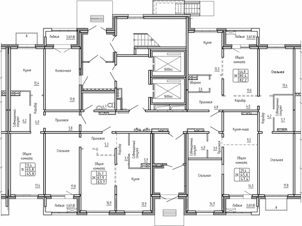 
  Продается 2-комн. квартира 63.7 м², в ЖК Самоцветы, Бирюза дом 2. Фото 1.