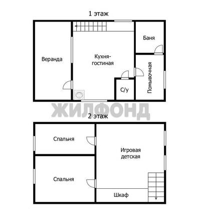 
  Продается дача 58 м². Фото 23.