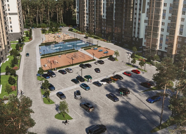 
  Продается студия 28.3 м², в ЖК Квартал Сосновый бор, дом 1. Фото 4.