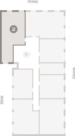 
  Продается 2-комн. квартира 75.03 м², в ЖК Европейский берег, дом 45. Фото 3.
