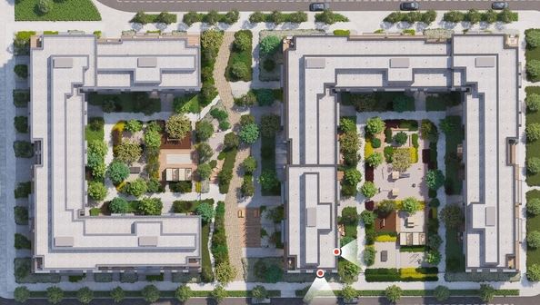 
  Продается 2-комн. квартира 65.54 м², в ЖК Пшеница, 6.1. Фото 2.