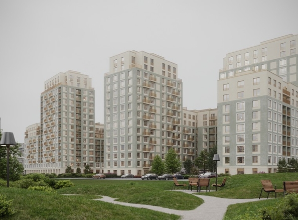 
  Продается 2-комн. квартира 63.77 м², в ЖК Авиатор, дом 3. Фото 3.