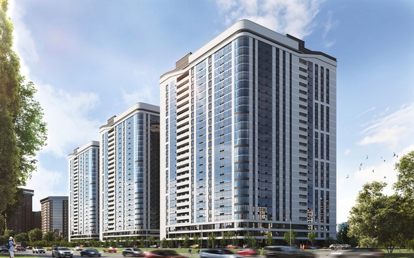 
  Продается студия 35.9 м², в ЖК Сакура парк, дом 2. Фото 1.