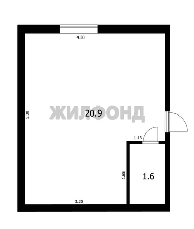 
  Продается студия 22.5 м². Фото 5.